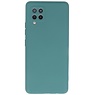 2.0mm Dikke Fashion Color TPU Hoesje Samsung Galaxy A42 5G Donker Groen