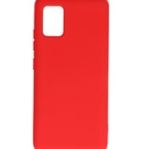 Coque en TPU Fashion Color Samsung Galaxy A51 5G Rouge