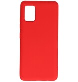 Fashion Color TPU Hoesje Samsung Galaxy A51 5G Rood