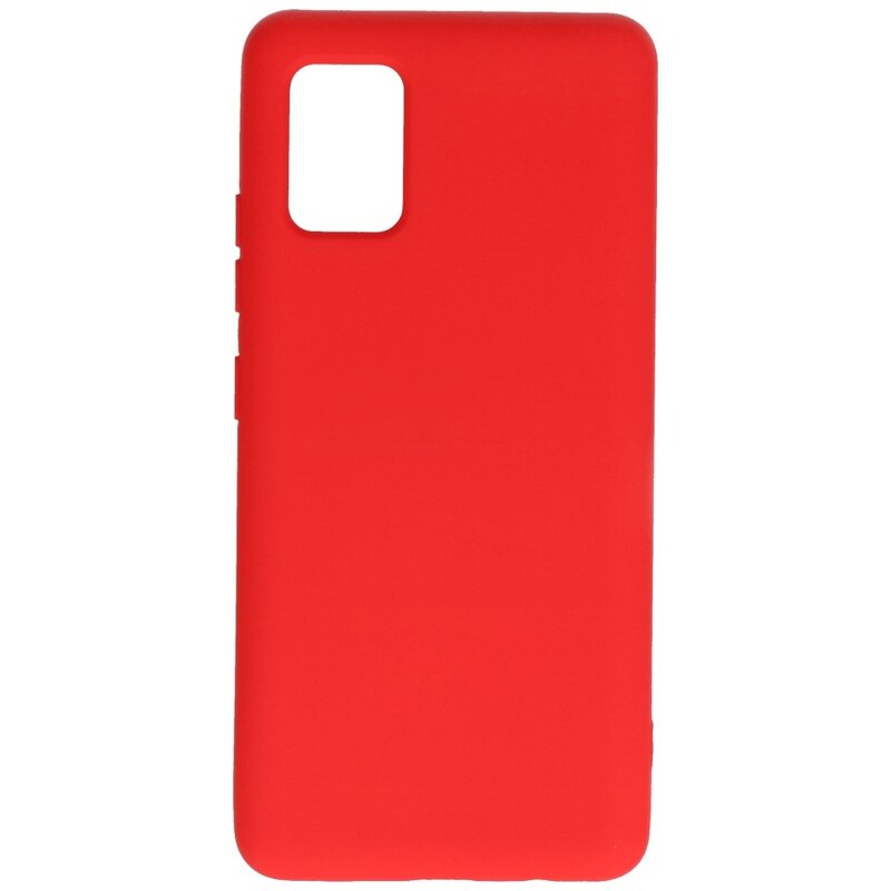 Mode Farbe TPU Fall Samsung Galaxy A51 5G Rot