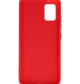 Coque en TPU Fashion Color Samsung Galaxy A51 5G Rouge