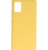 Carcasa Fashion Color TPU Samsung Galaxy A51 5G Amarillo