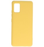 Custodia in TPU colore moda Samsung Galaxy A51 5G giallo