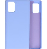 Coque en TPU Fashion Color Samsung Galaxy A51 5G Violet