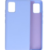 Fashion Color TPU Cover Samsung Galaxy A51 5G Lilla