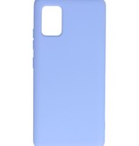 Coque en TPU Fashion Color Samsung Galaxy A51 5G Violet