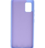 Estuche de TPU en color de moda Samsung Galaxy A51 5G Morado