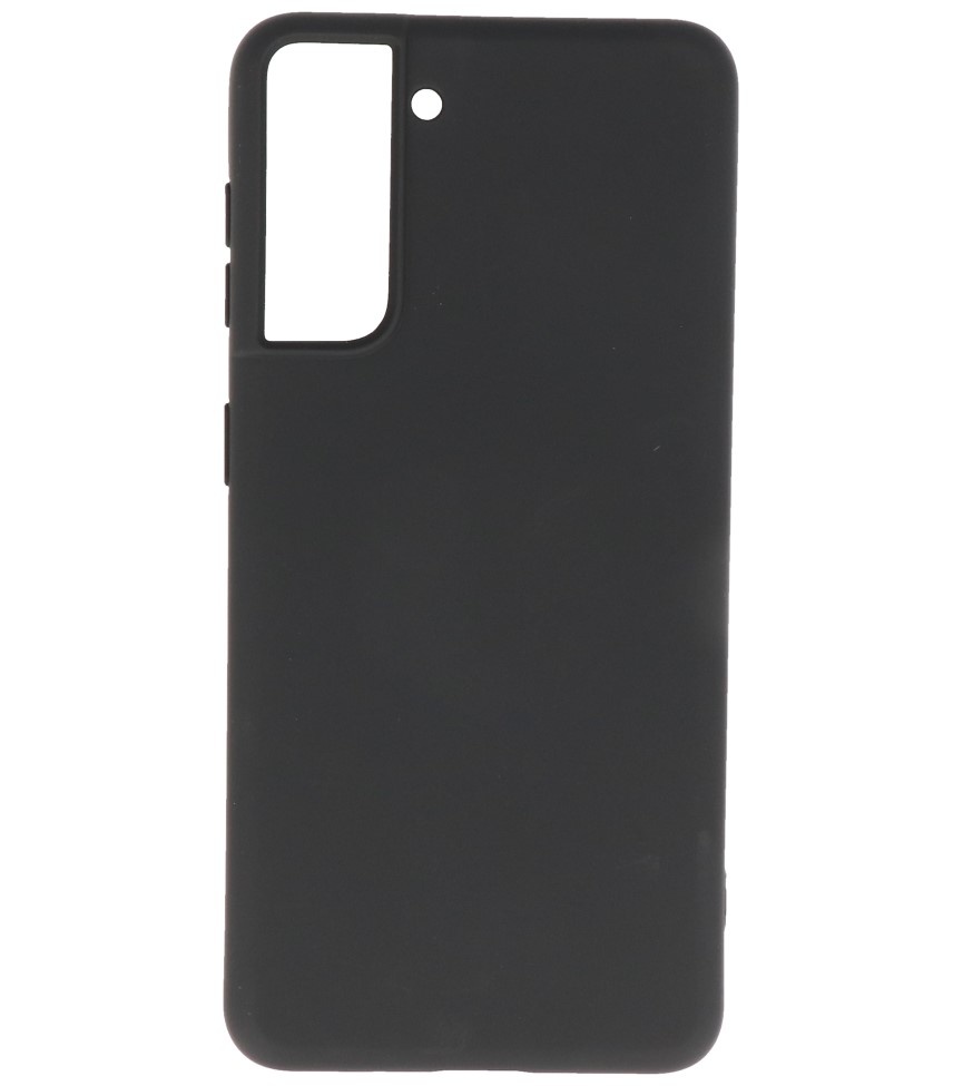 Coque en TPU Fashion Color Samsung Galaxy S21 Noir