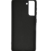 Coque en TPU Fashion Color Samsung Galaxy S21 Noir