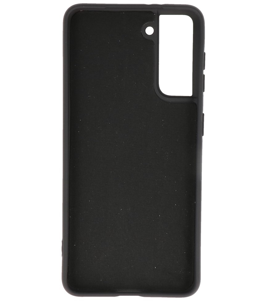 Coque en TPU Fashion Color Samsung Galaxy S21 Noir