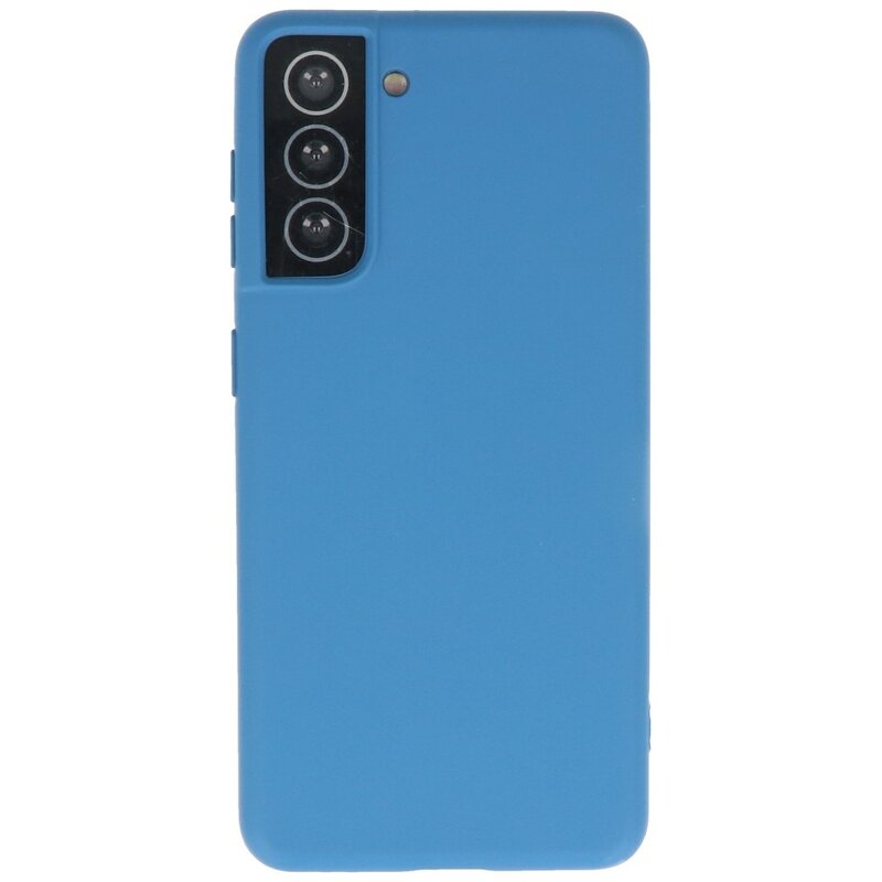 Mode Farbe TPU Fall Samsung Galaxy S21 Navy