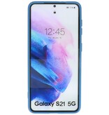 Mode Farbe TPU Fall Samsung Galaxy S21 Navy