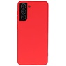 Carcasa De TPU De Color De Moda Gruesa De 2.0mm Para Samsung Galaxy S21 Rojo