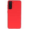 Custodia in TPU di colore moda spesso 2,0 mm per Samsung Galaxy S21 rossa