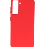 Custodia in TPU colore moda Samsung Galaxy S21 rossa