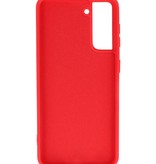 Fashion Color TPU Case Samsung Galaxy S21 Red