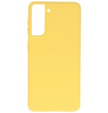Custodia in TPU colore moda Samsung Galaxy S21 gialla