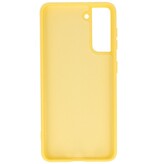 Custodia in TPU colore moda Samsung Galaxy S21 gialla