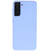 Custodia in TPU colore moda Samsung Galaxy S21 viola