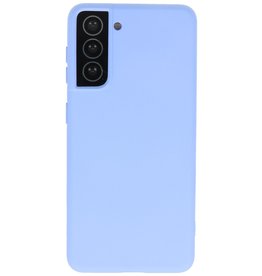2,0 mm dicke Mode Farbe TPU Fall Samsung Galaxy S21 Lila