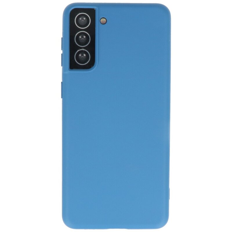 Custodia in TPU color moda per Samsung Galaxy S21 Plus Navy