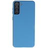 Coque Samsung Galaxy S21 Plus en TPU Couleur Mode Épais 2.0mm Bleu Marine