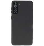 Fashion Color TPU Hoesje Samsung Galaxy S21 Plus Zwart