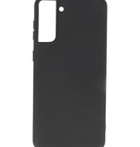 Coque en TPU Fashion Color Samsung Galaxy S21 Plus Noir