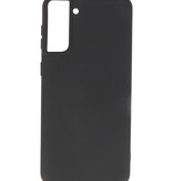 Custodia in TPU color moda per Samsung Galaxy S21 Plus nera
