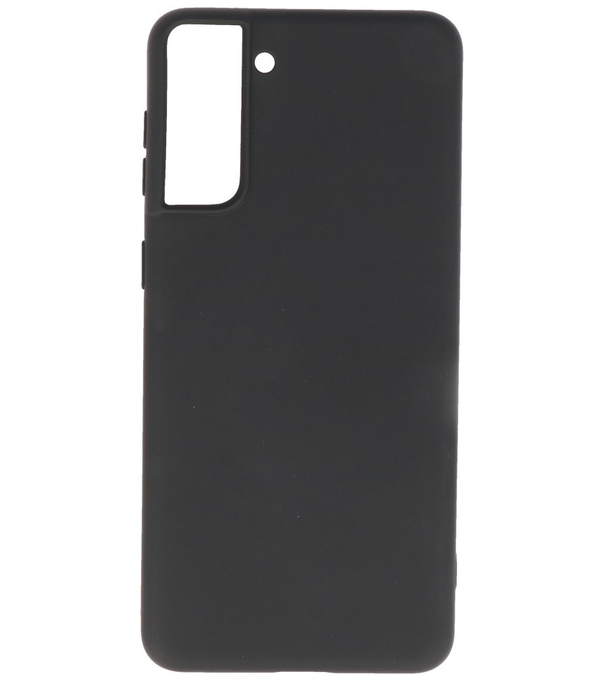 Fashion Color TPU Case Samsung Galaxy S21 Plus Black