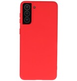 Fashion Color TPU Case Samsung Galaxy S21 Plus Red