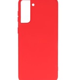 Fashion Color TPU Case Samsung Galaxy S21 Plus Red