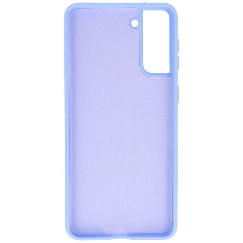 Mode Farbe TPU Fall Samsung Galaxy S21 Plus Lila