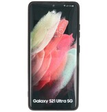 Custodia in TPU color fashion per Samsung Galaxy S21 Ultra Black