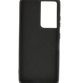 Fashion Color TPU Case Samsung Galaxy S21 Ultra Black