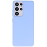 2.0mm Dikke Fashion Color TPU Hoesje Samsung Galaxy S21 Ultra Paars