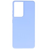 Custodia in TPU color fashion per Samsung Galaxy S21 Ultra Purple