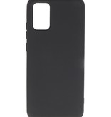 Estuche de TPU en color de moda Samsung Galaxy A02s Negro