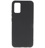 Estuche de TPU en color de moda Samsung Galaxy A02s Negro