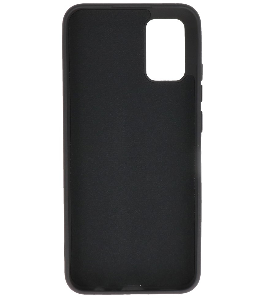 Estuche de TPU en color de moda Samsung Galaxy A02s Negro