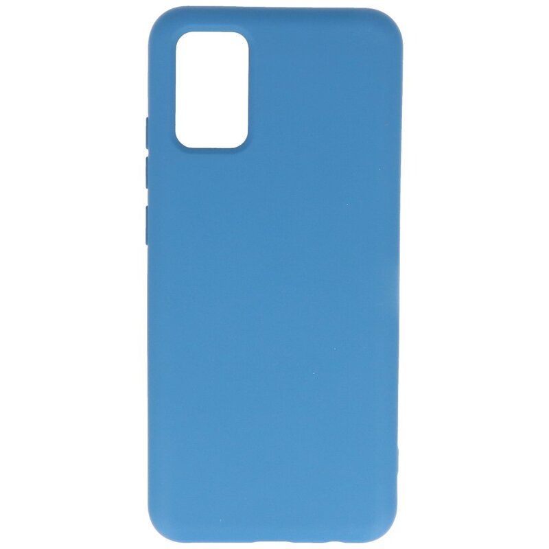 Fashion Color TPU Cover Samsung Galaxy A02s Navy