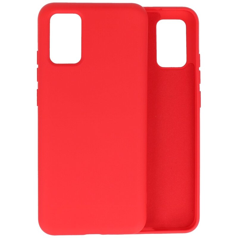 Mode Farbe TPU Fall Samsung Galaxy A02s Rot