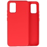2,0 mm tyk mode farve TPU taske Samsung Galaxy A02s Rød