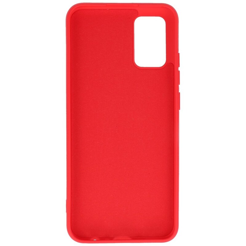 Fashion Color TPU Case Samsung Galaxy A02s Red