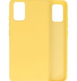 Custodia in TPU colore moda per Samsung Galaxy A02s gialla