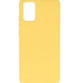 Mode Farbe TPU Fall Samsung Galaxy A02s Gelb