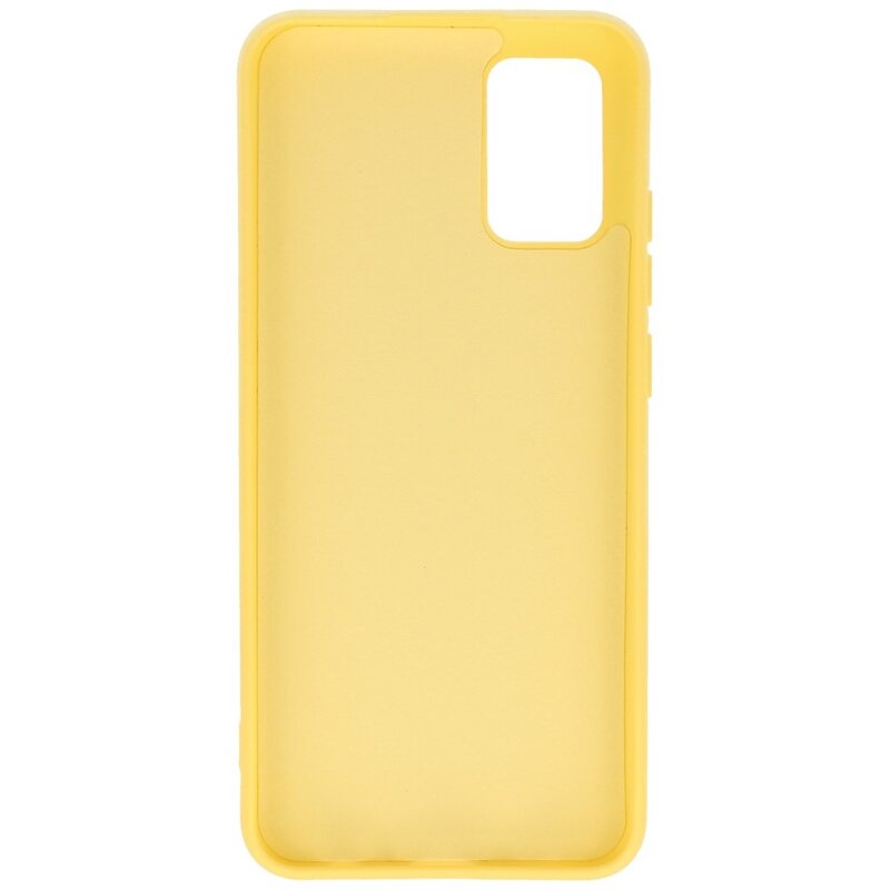 Fashion Color TPU Case Samsung Galaxy A02s Yellow
