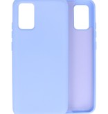 Mode Farbe TPU Fall Samsung Galaxy A02s Lila