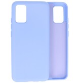 Mode farve TPU taske Samsung Galaxy A02s Lilla