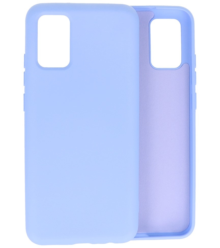 Custodia in TPU colore moda per Samsung Galaxy A02s viola